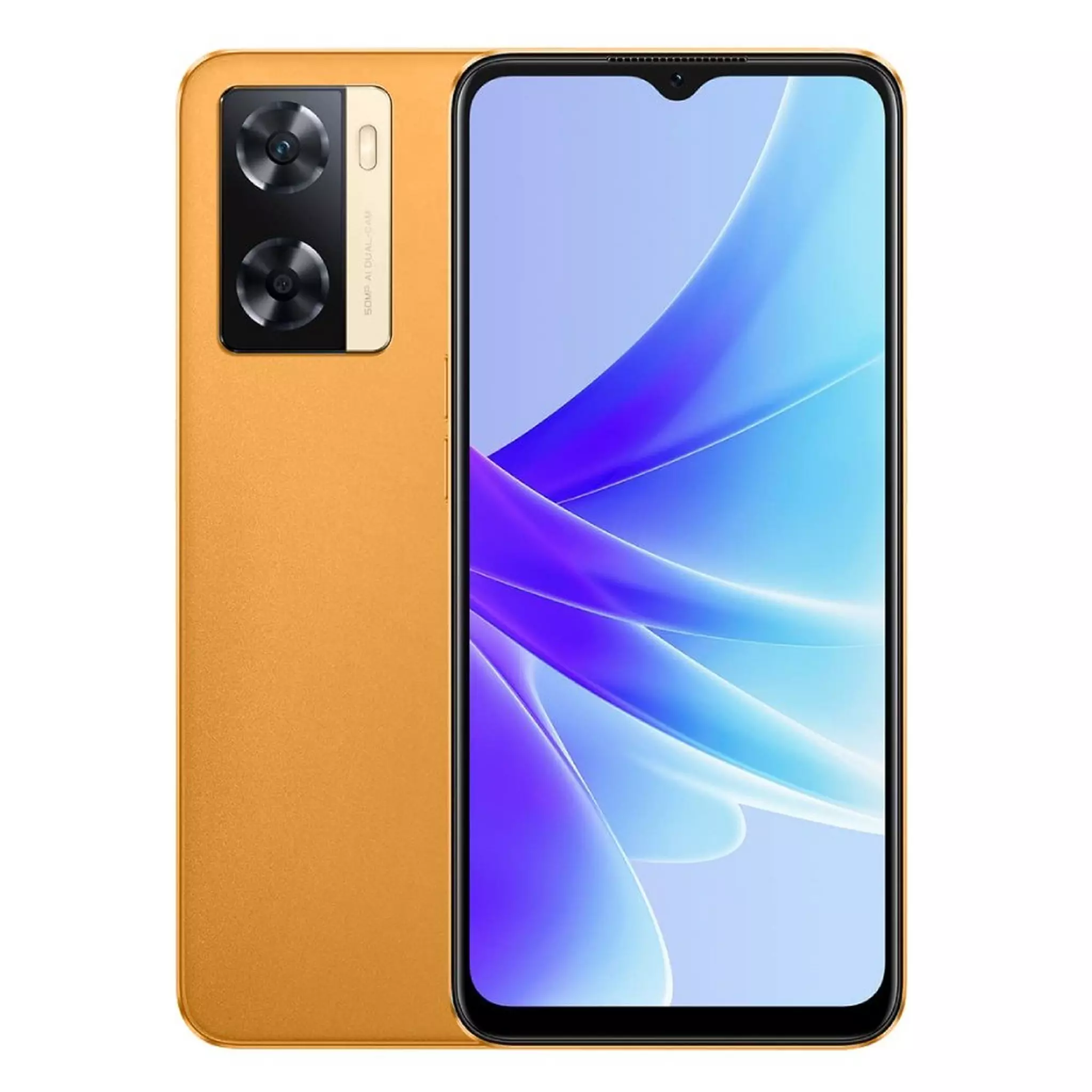 هاتف اوبو ايه77 بسعة 128 جيجابايت - برتقالي