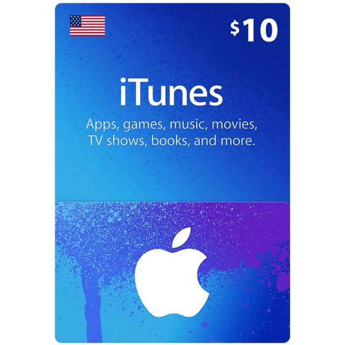 iTunes Gift Card $10 (US) - Instant Delivery Email