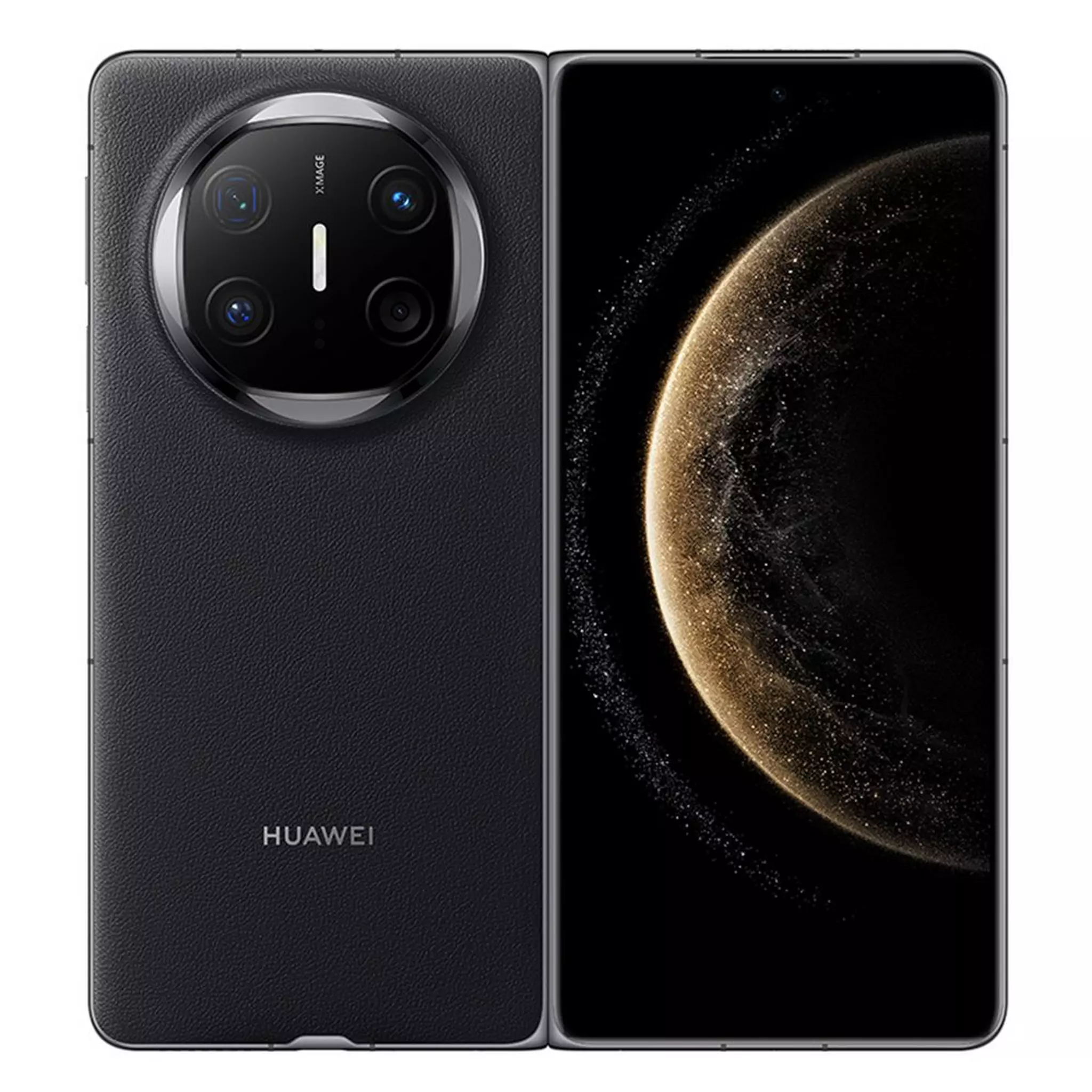 هاتف هواوي ميت اكس 6، 12 جيجابايت رام، بسعة 512 جيجابايت، 7.93 بوصة - أسود