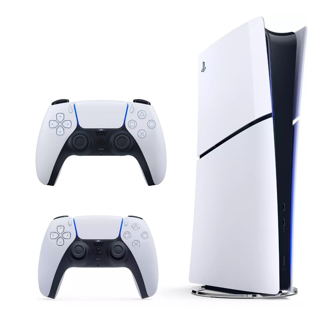 سوني بلايستيشن 5 النسخة الرقمية + يد تحكم إضافية - ضمان الوكيل